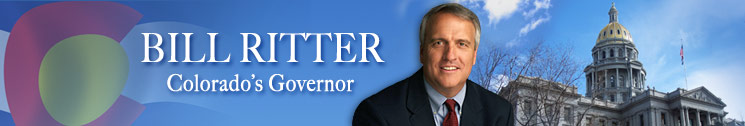 State of Colorado: Governor Bill Ritter