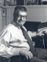 matt Bruccoli at his desk