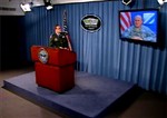 PRESS BRIEFING - Click for high resolution Photo
