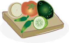 Illustration of an assortment of vegetables