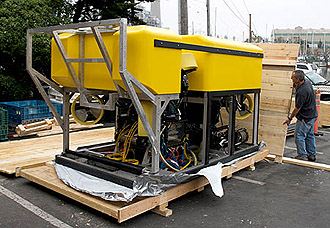 Unpacking MBARI's new remotely operated vehicle