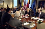 PENTAGON MEETING - Click for high resolution Photo