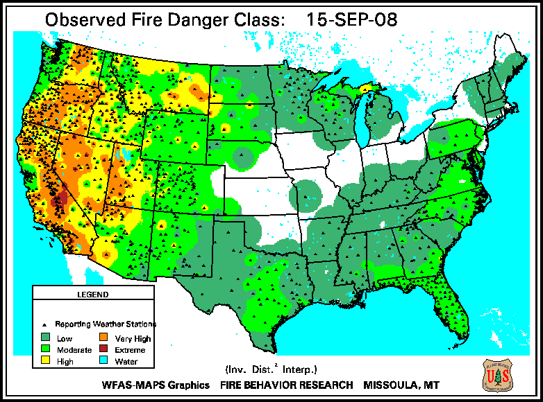 Observed Fire Danger Class