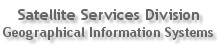 Satellite Services Division GIS banner image and link to the main GIS Page