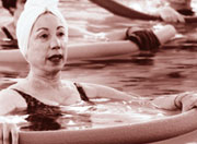 Image of woman in pool