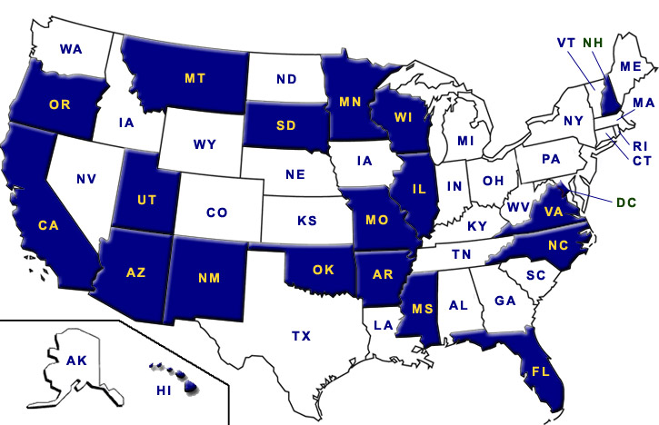 Youth Program Map