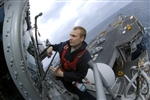 Aboard the Kitty Hawk - Click for high resolution Photo