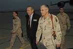 Rumsfeld Visits Iraq  - Click for high resolution Photo