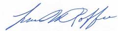 Lawrence W. Roffee (signature)