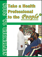 Take a Health Professional to the People