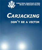 Report cover,  Carjacking. Dont be a Victim.