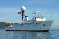 NOAA ship Okeanos Explorer.
