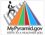 MyPyramid - Steps to a Healthier You logo