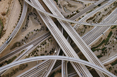 Major transportation projects, such as this highway interchange, can take 13 years to complete on average. Exactly how much time environmental reviews contribute to the delay is the subject of ongoing research.