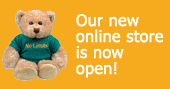 Our new online store is now open! Great merchandise for a great cause. Discover it for yourself now!