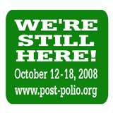 click logo to access We're Still Here! information