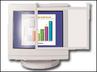 Figure 4. Monitor with a glare screen
