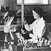 In 1916, Dr. Ida A. Bengston became the first woman on the professional staff at the U.S. Public Health Service Hygienic Laboratory. Dr. Bengston worked on ways of developing vaccines for spotted fever. 