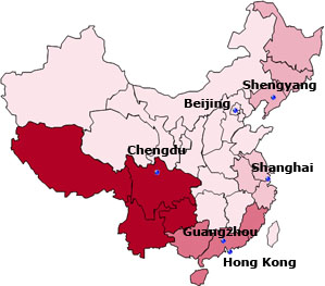 China Map (299*263)