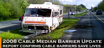 WSDOT releases annual report on cable median barrier