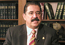 Manuel Zelaya, presidente de Honduras.