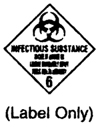 Infectious Substances Placard