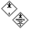 Substances Toxic Non-Combustible Placards