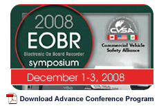 2008 Electronic On-Board Recorders (EOBRs) Symposium