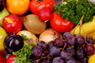 Image of various fruits and vegetables