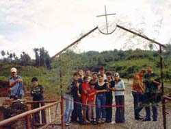 Governance training empowered local officials to work cooperatively with their community to repair a bridge