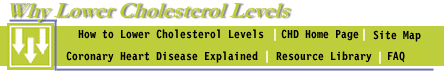 Why Lower Cholesterol Section Navigation Bar