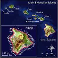 hawaii coral maps.