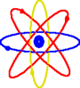 Drawing of an atom