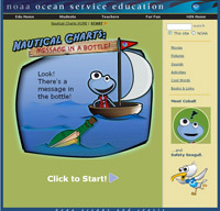 NOAA's multimedia elementary educational program, Nautical Charts.