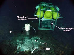 RAS temperature probe locations.