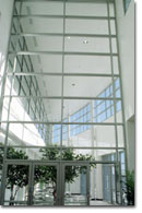 Photo of the solarium inside the Solar Energy Research Facility, Golden, CO.