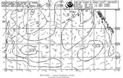 Latest 48 hour Pacific wind & wave forecast