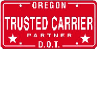 pic of Trusted Carrier license plate