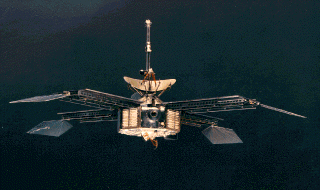 Image of the Mariner  4 spacecraft