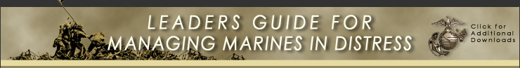LeadersGuide for Managing Marines In Distress