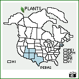 Distribution of Penstemon barbatus (Cav.) Roth. . Image Available. 