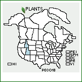 Distribution of Penstemon compactus (D.D. Keck) Crosswh.. . 