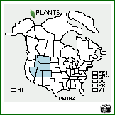 Distribution of Penstemon radicosus A. Nelson. . Image Available. 