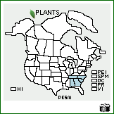 Distribution of Penstemon smallii A. Heller. . Image Available. 