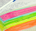 Picture from the NSCL experimenters' logbook used to create three super-heavy isotopes.