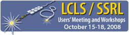 SSRL/LCLS Users Meeting, October 15-18, 2008