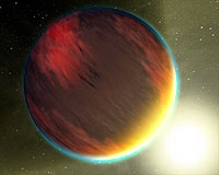 thumbnail of artist 
conception of extrasolar planet