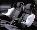 Picture of car a seat mounted with side air bags