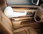 Picture of car door mounted with side air bags