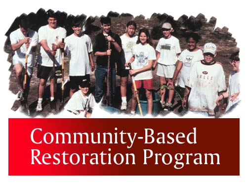 community-based restoration program banner